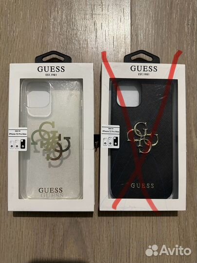 Чехол на iPhone 12 pro max guess