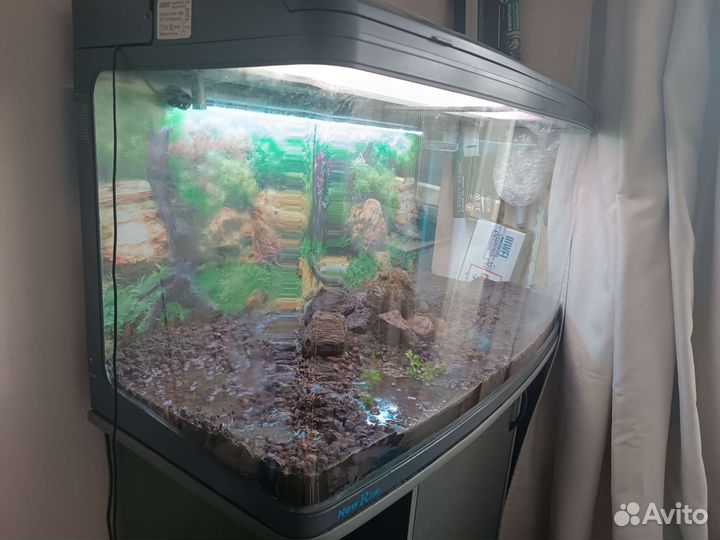 Аквариум с тумбой jebo 208 л