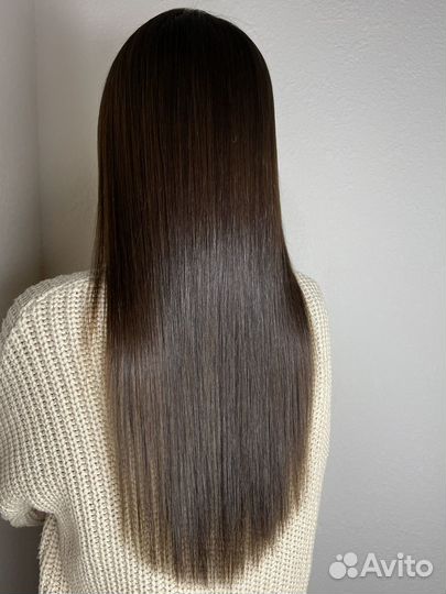 Реконструкция волос Кератин Ботокс