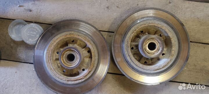 Оригинальные задние тормозные диски рено fluence