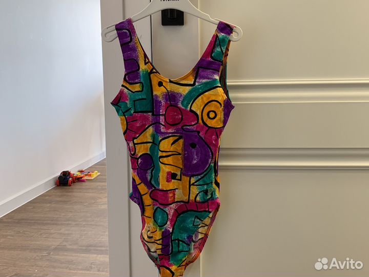 Купальник закрытый на рост до 160 см