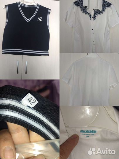 Блузка школьная