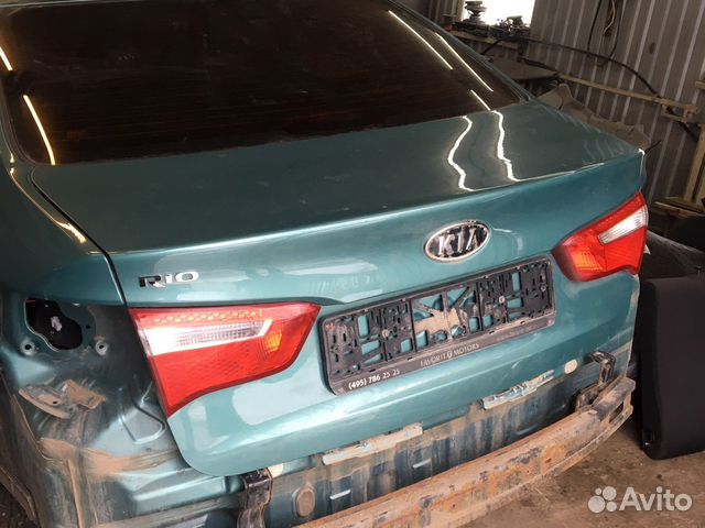 Крышка багажника kia rio 3