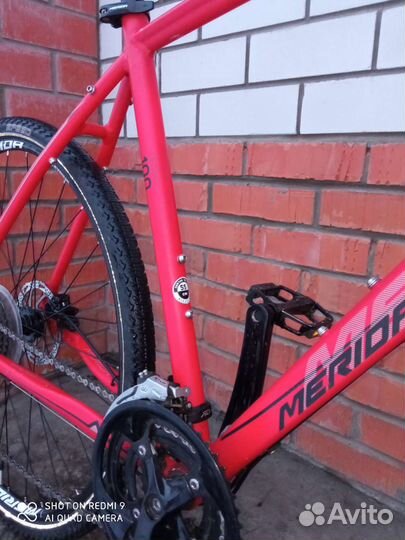 Гибрид Merida Crossway 100 гидравлика как новый