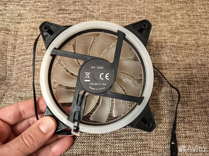 RGB-вентиляторы от корпуса hiper (3 шт.)