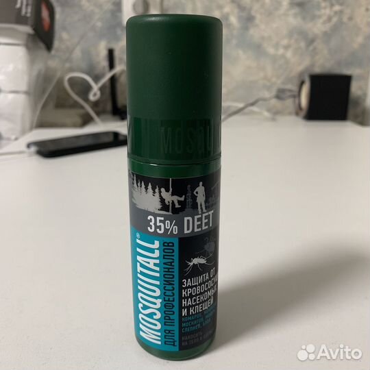 Спрей от кровососущих насекомых и клещей