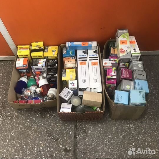 Лампочки в ассортименте