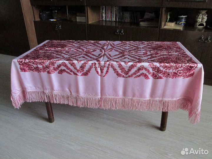 Скатерть с бахромой СССР