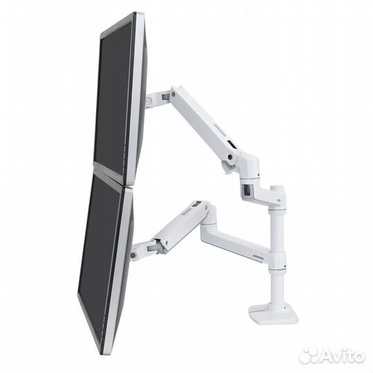 Настольное крепление Ergotron LX Dual Stacking Arm