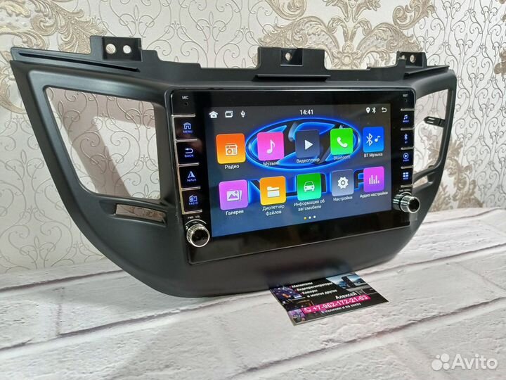 Магнитола Hyundai Tucson 3 android