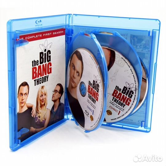 Сезон 1 Теория большого взрыва 2 Blu-Ray англ.язык