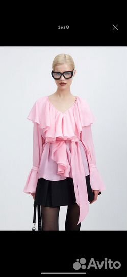 Блузка toptop розовая 44-46