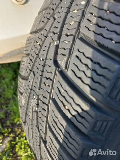 Диски литые с зимней резиной