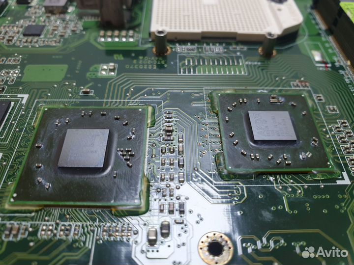 Материнская плата Asus K50, K50AF неисправная