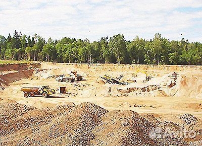 Песок щебень отсев