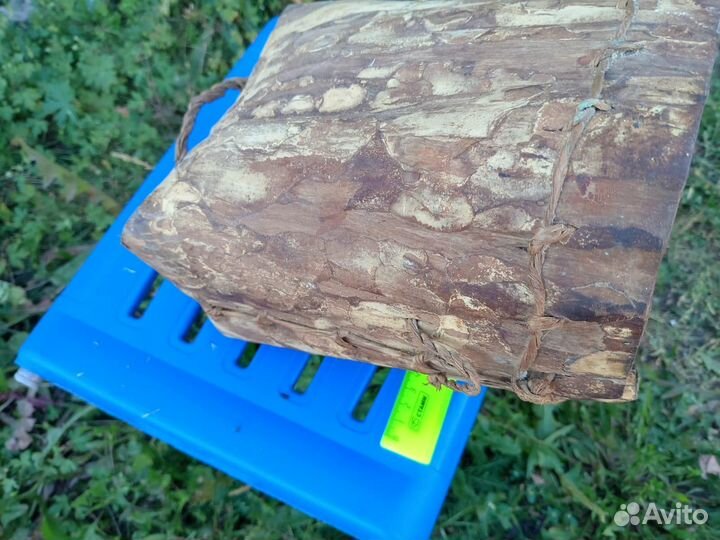 Туес из коры дерева,старинный