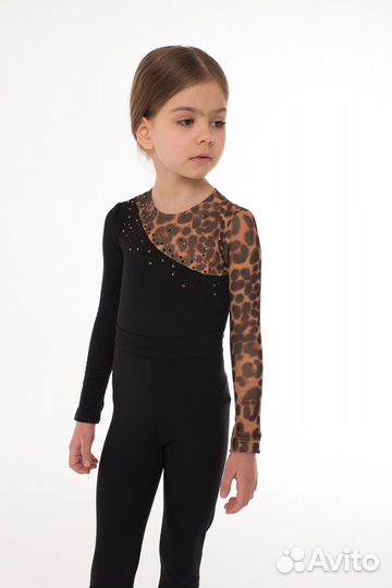 Комбинезон для фигурного катания Леопард
