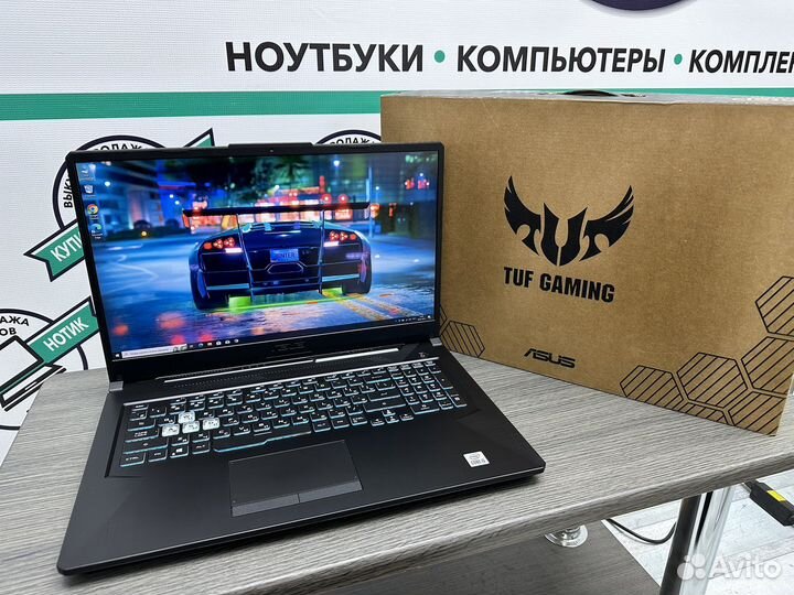 Asus TUF17 8 ядер core i5 144Hz 16GB GTX1650Ti SSD