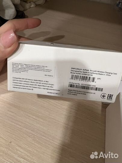 Айрподсы новые наушники