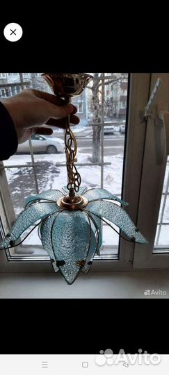 Люстра потолочная бу