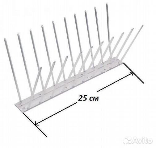 Противоприсадные шипы 