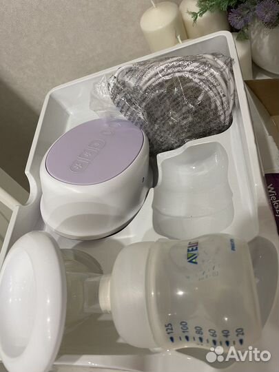Молокоотсос электрический philips avent