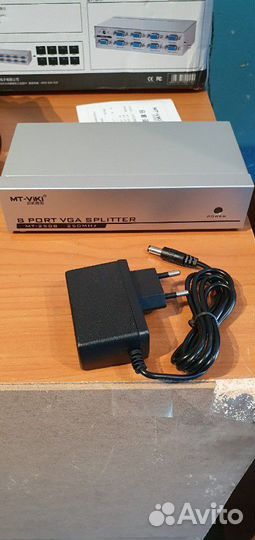 Разветвители на 8 VGA разъёмов