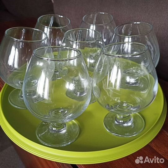 Бокалы для коньяка, виски