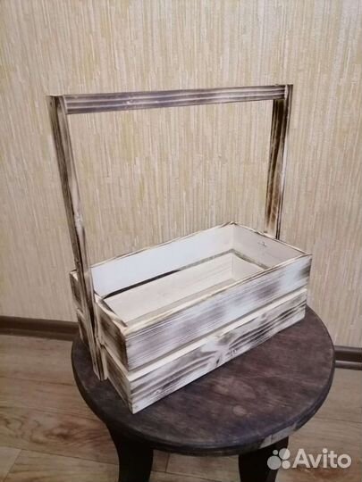 Ящик деревянный подарочный