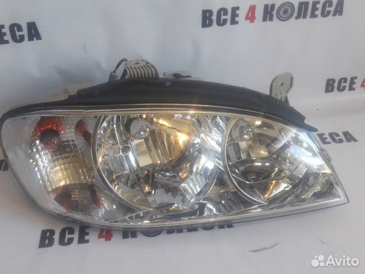 Новая блок фара Kia Spectra, Киа Спектра