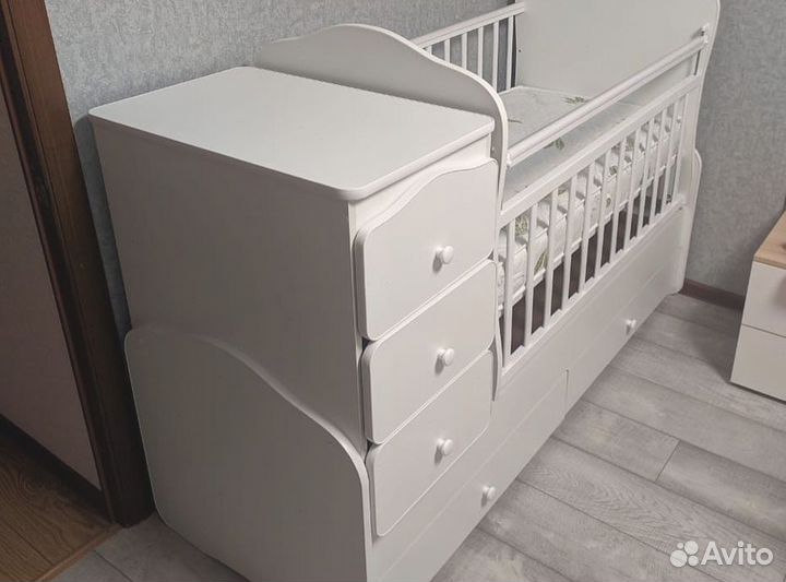 Детская кроватка трансформер 3 в 1