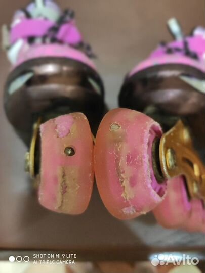 Роликовые коньки (раздвижные) р.30-33