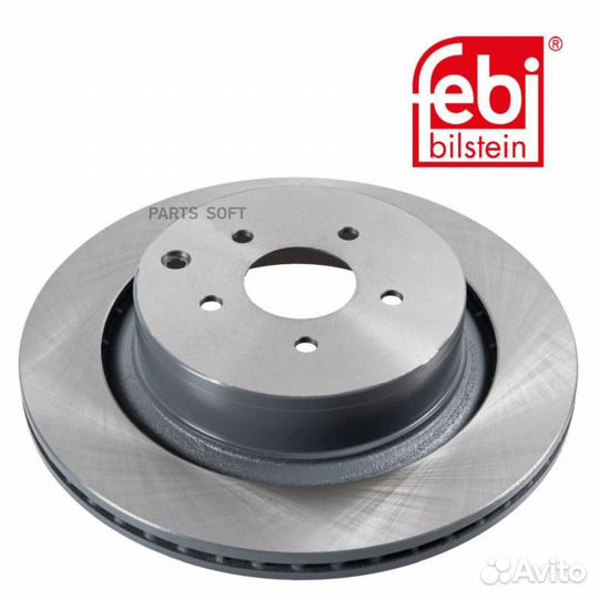 Febi 170755 Диск торм.зад.infiniti FX II/QX70 08-1