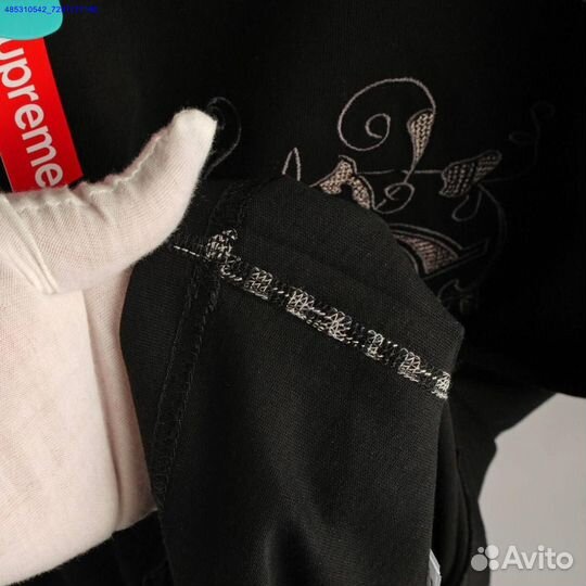 Футболка Supreme x Coogi вышивка (Арт.86155)