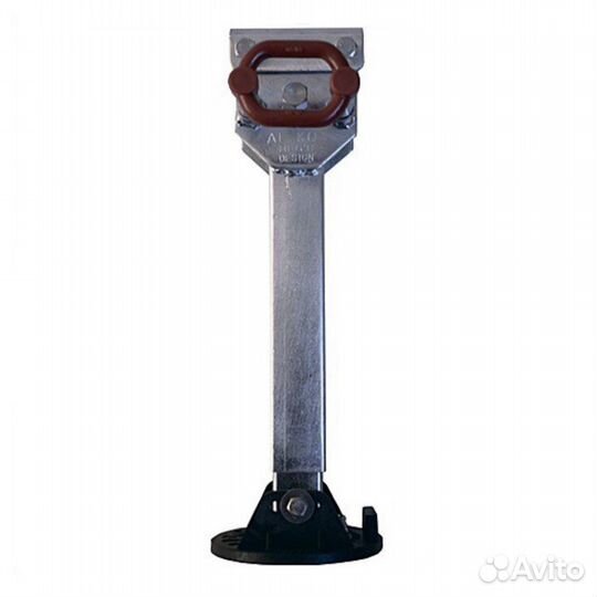 Опорная стойка для прицепа домкратная с фланцем, п