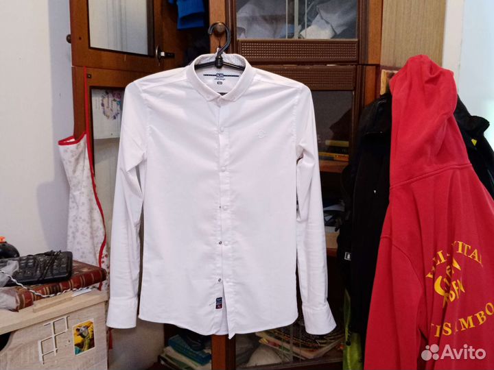 Рубашка школьная 164 170 для мальчика