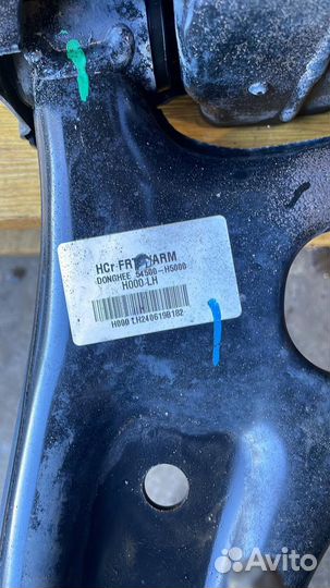 Рычаг передний левый на hyundai Solaris 2 rio4