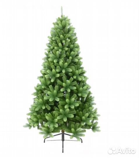 Елка искусственная Лесная пвх+пэ 180см