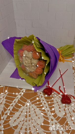 Шоколадные цветы