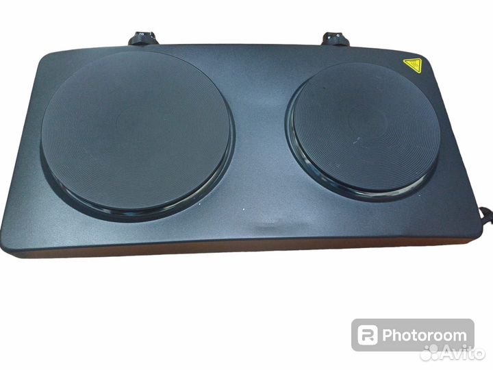 Плита электрическая дисковая, 2х конфорочная,2500W