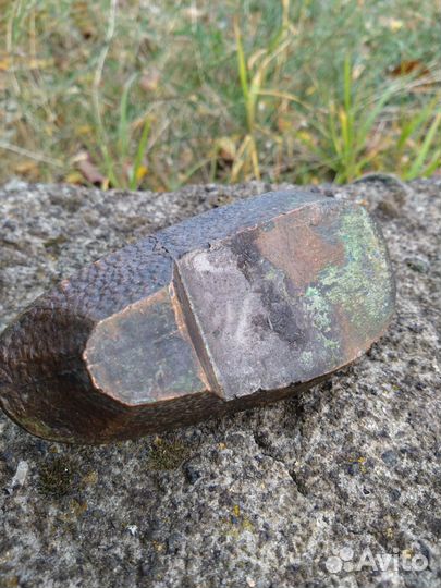 Пепельница из меди туфель СССР