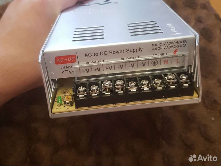 Блок питания 12в 400вт. 33А