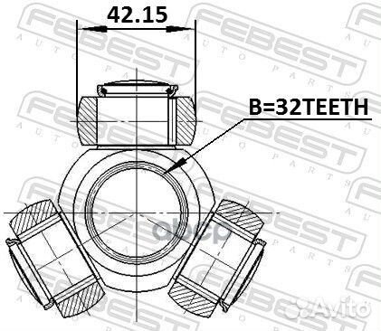 Трипоид 0116-ASV50 0116-ASV50 Febest