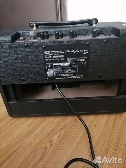 Гитарный комбоусилитель vox pathfinder 10