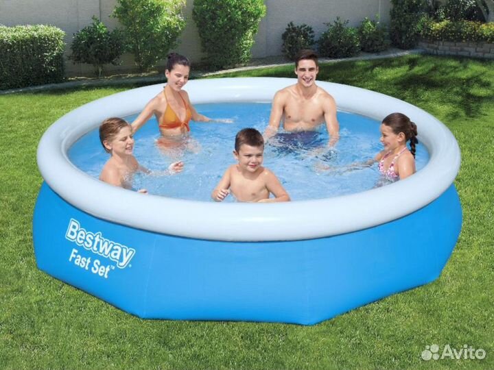 Бассейн надувной 305х76 см Bestway