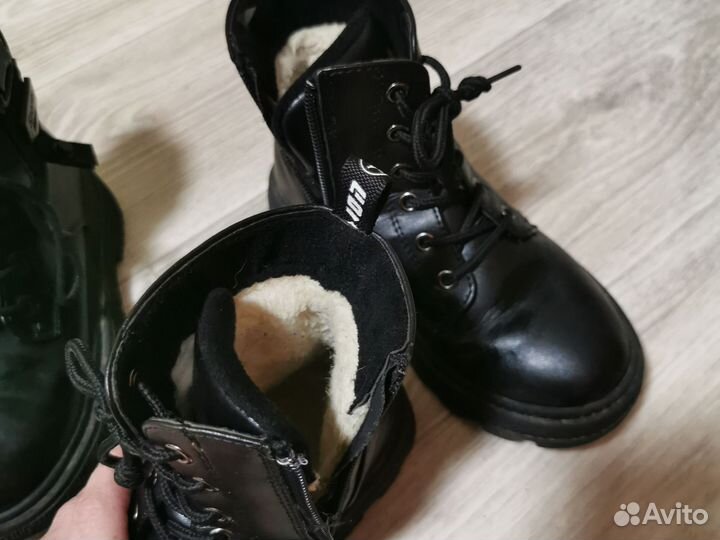 Ботинки демисезон, и зимние теплые