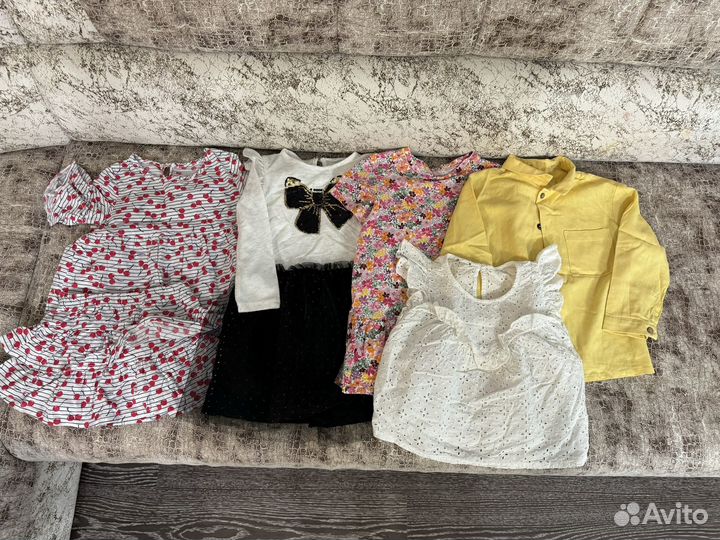 Детские вещи для девочки 110