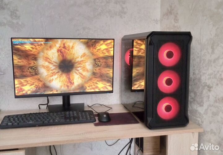 Новый игровой пк Ryzen 5 5600\RTX 4060\nvme M2 1Tb