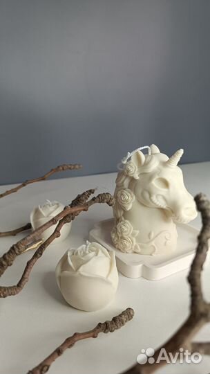 Свечи интерьерные/фигурные