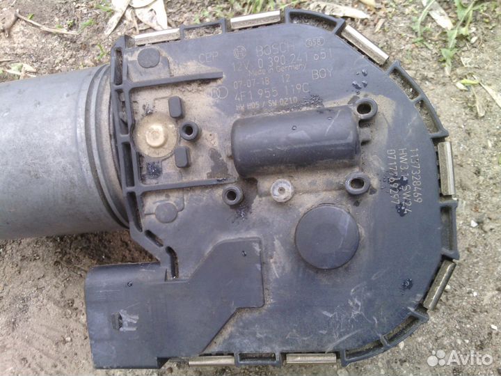 Моторчик стеклоочистителя ауди а6 2007г